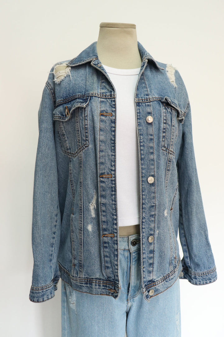 Chaquet Denim Rotos