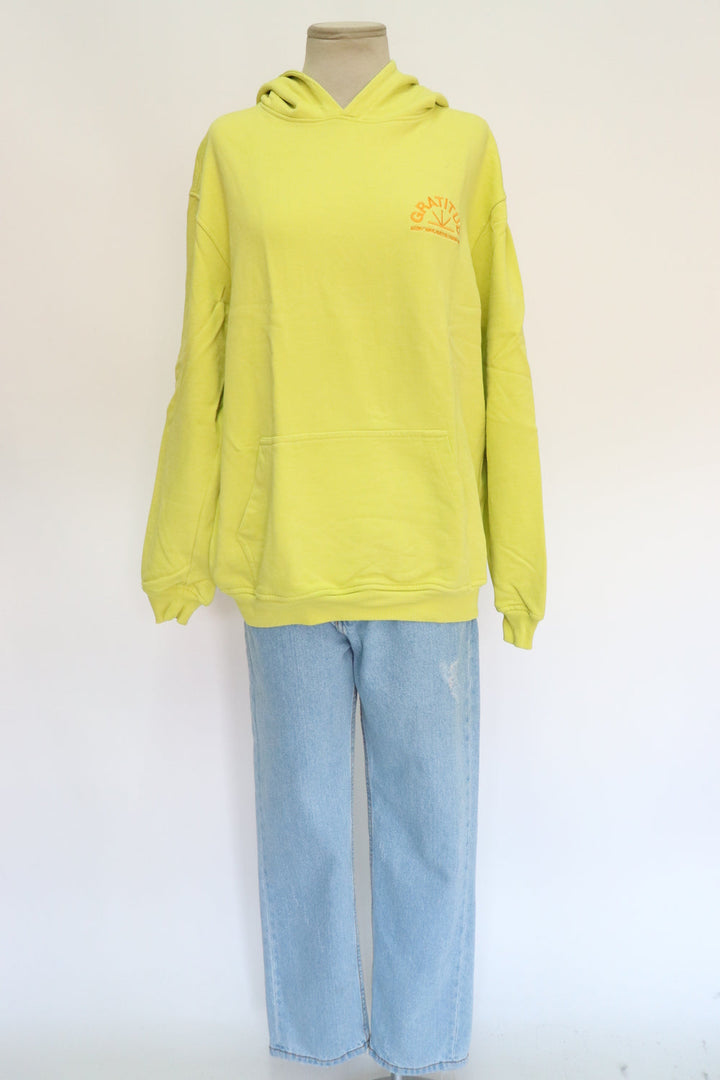 Hoodie Amarillo Grueso