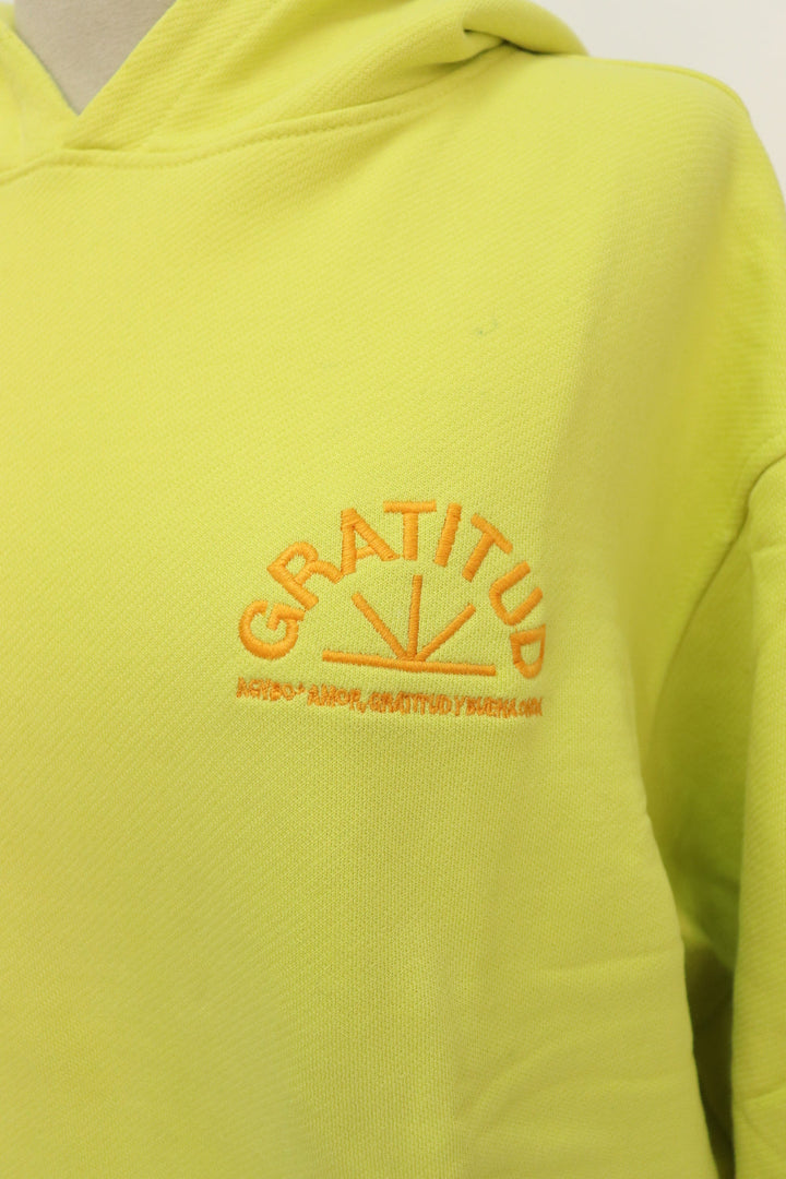Hoodie Amarillo Grueso