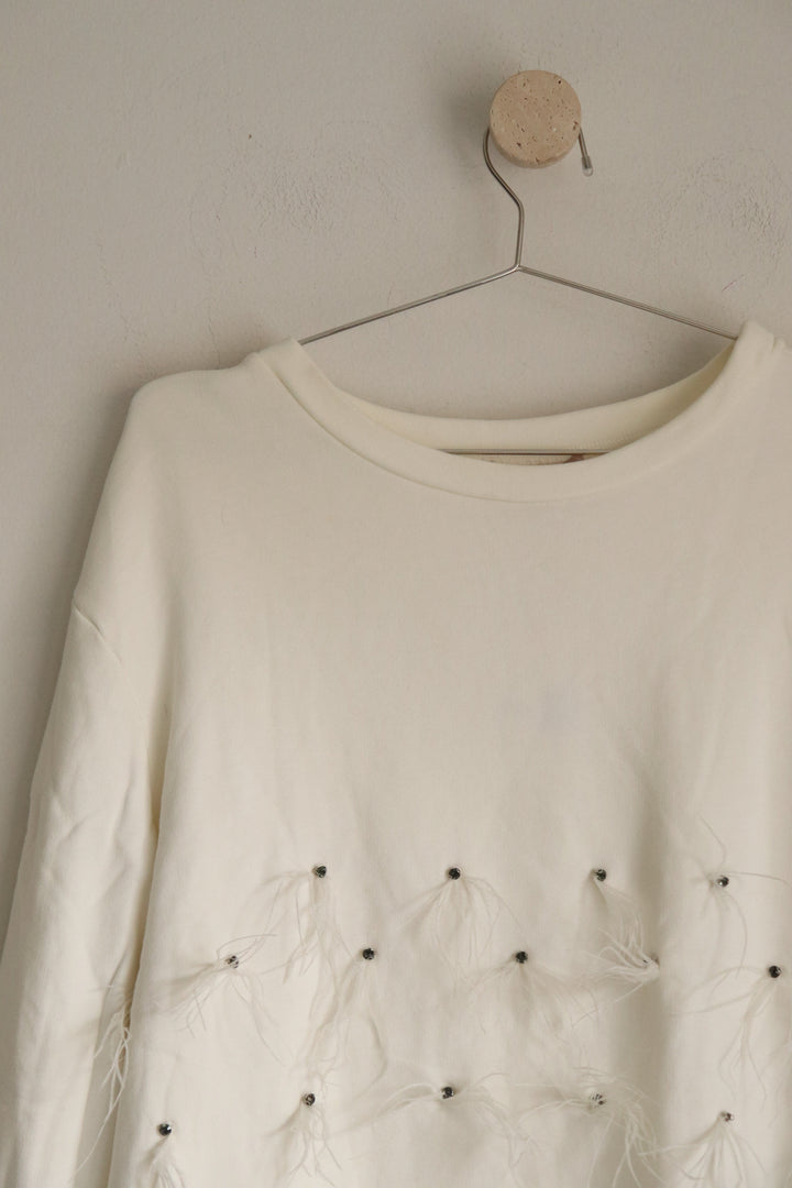 Buzo Piedras Bordadas