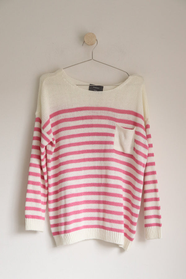Buzo Rayas Rosadas