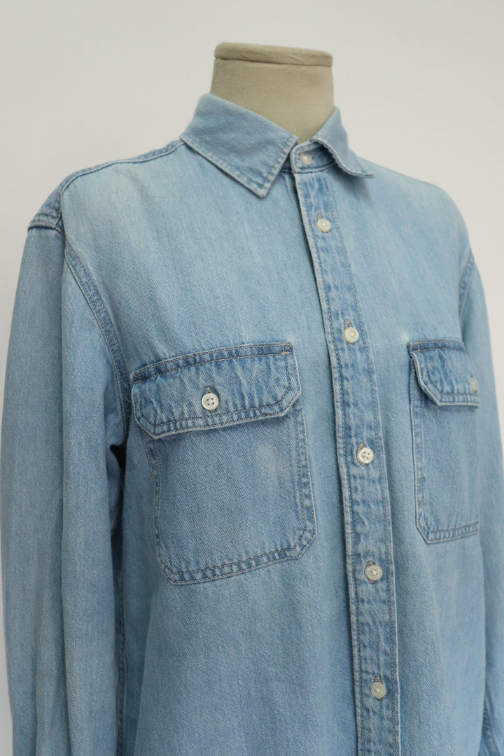 Sobrecamisa Denim Azul