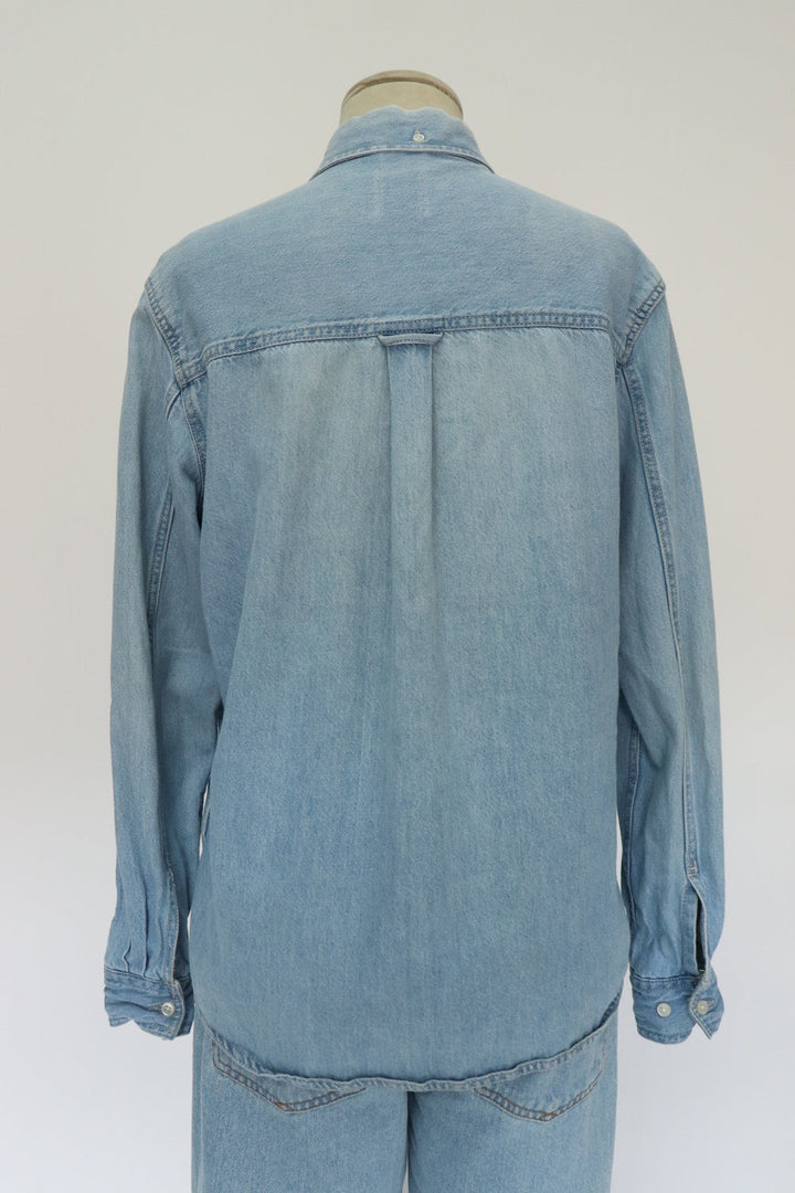 Sobrecamisa Denim Azul