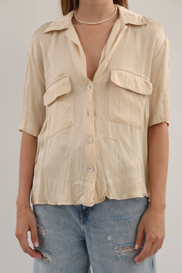 Camisa Ligera Beige