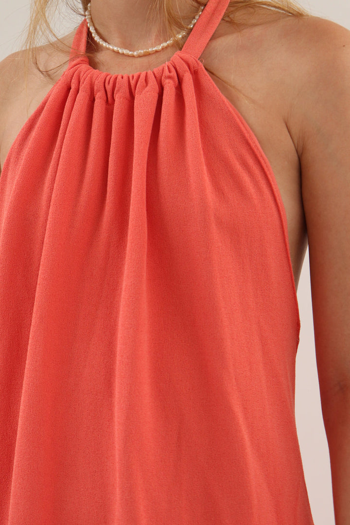 Vestido Mini Salmon