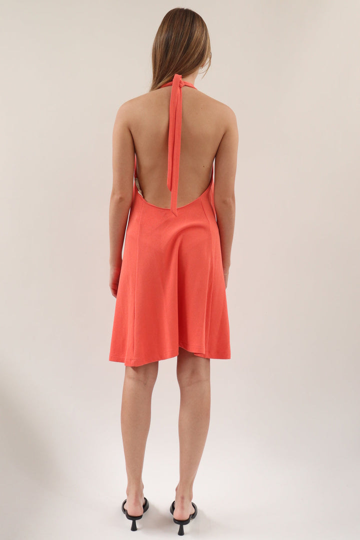 Vestido Mini Salmon