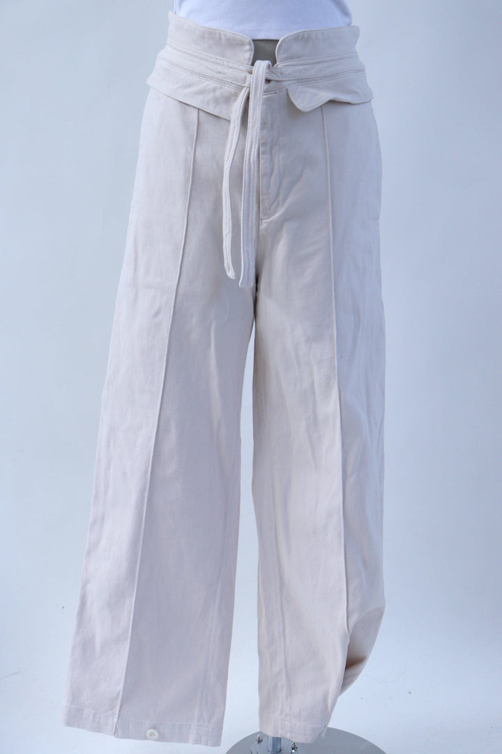 Pantalon Beige Cinturón