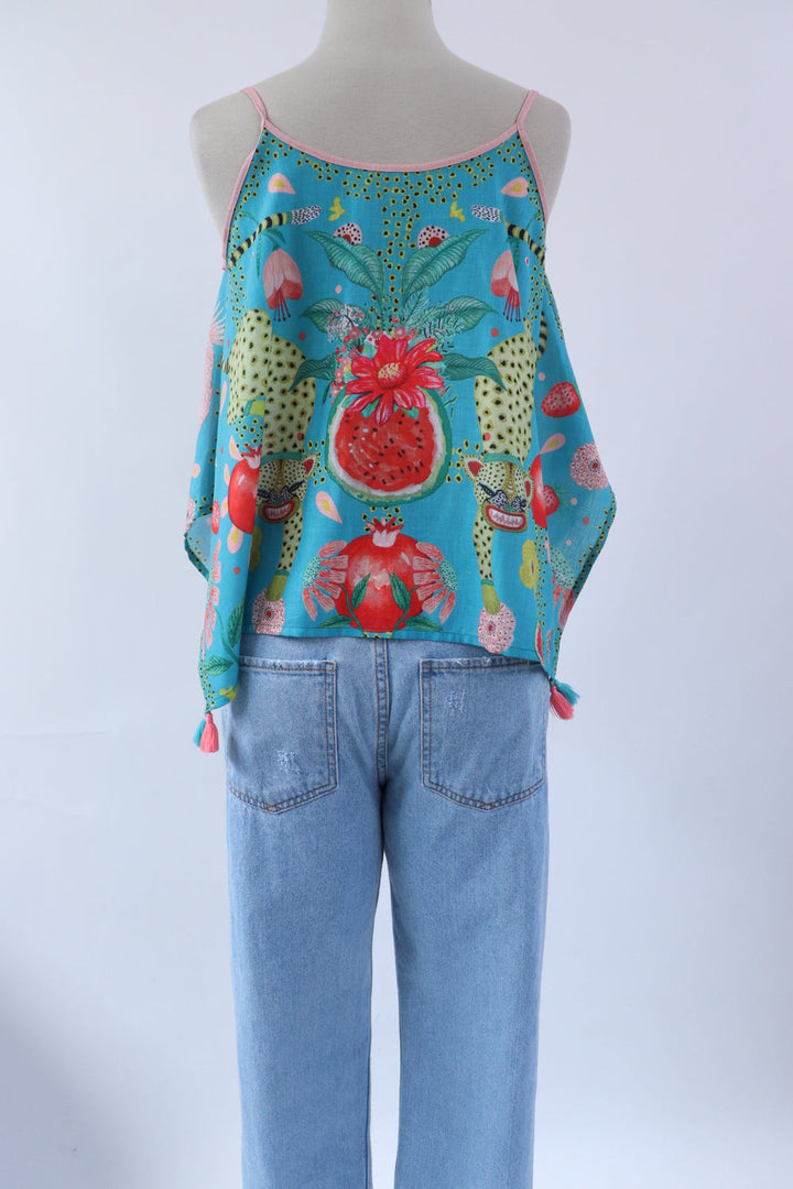 Top Estampado Frutas