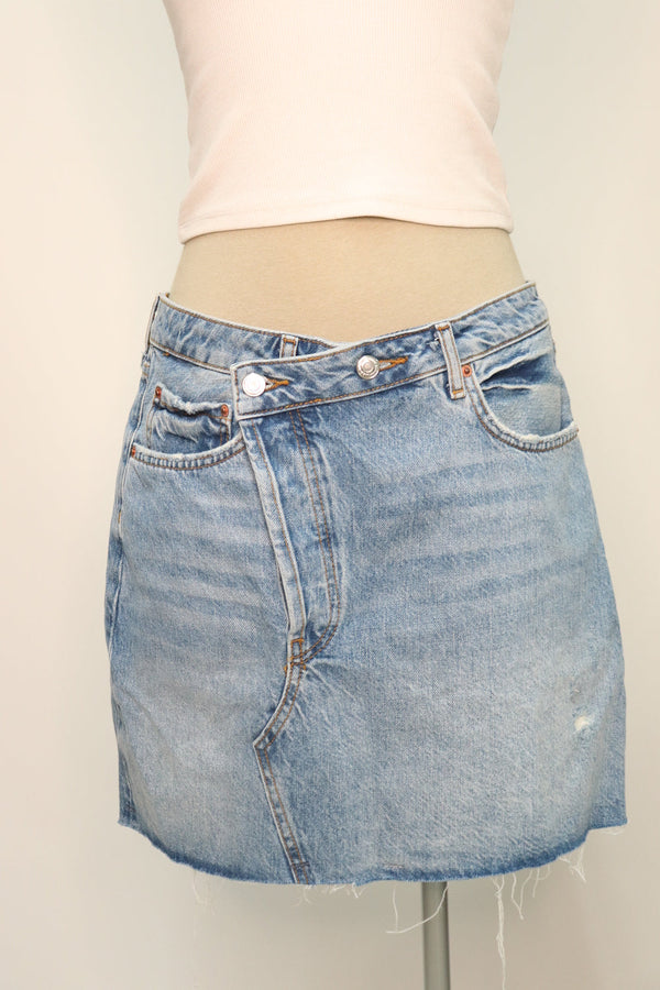 Falda Denim Azul