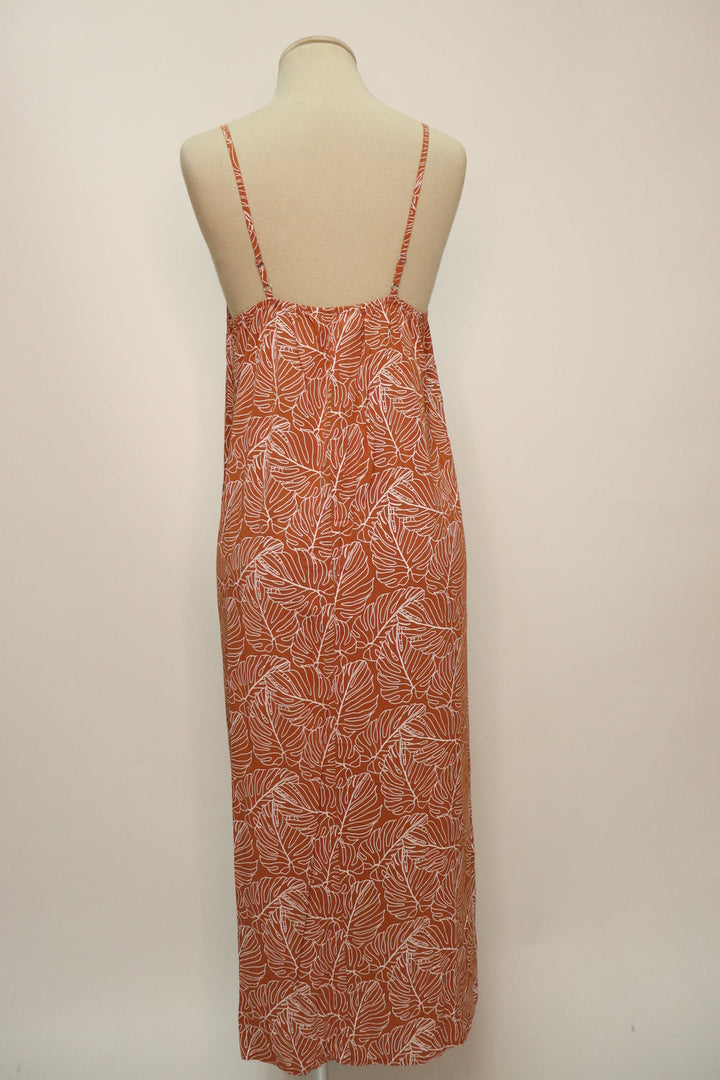 Vestido Hojas Midi