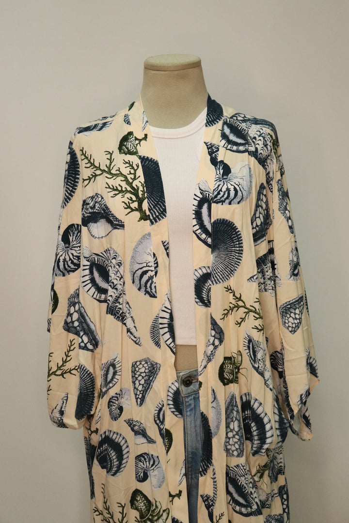 Kimono Beige Conchas