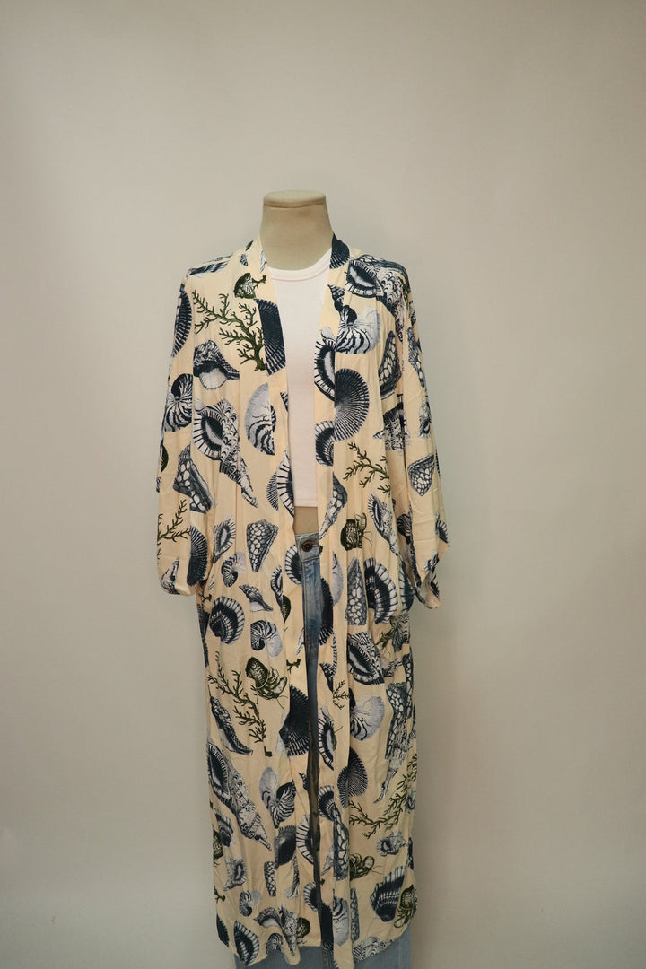 Kimono Beige Conchas