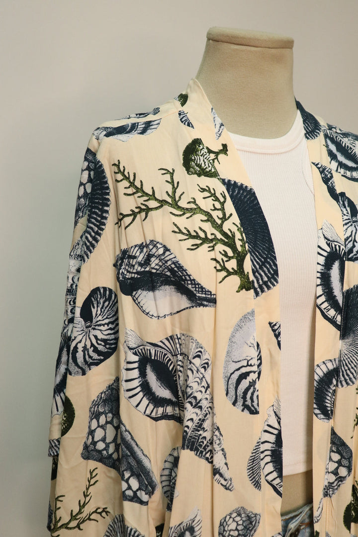 Kimono Beige Conchas
