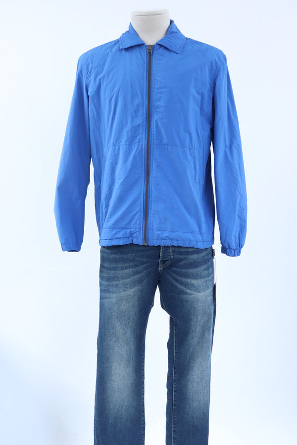 Chaqueta Bomber Azul