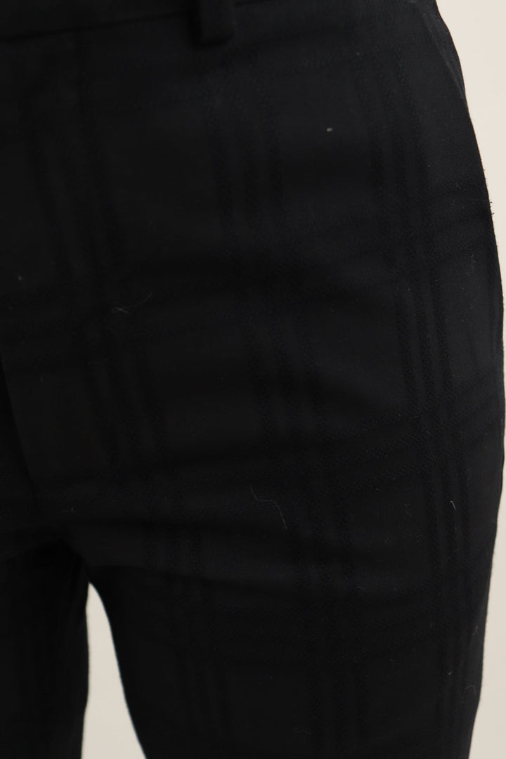 Pantalón Cuadros Negro