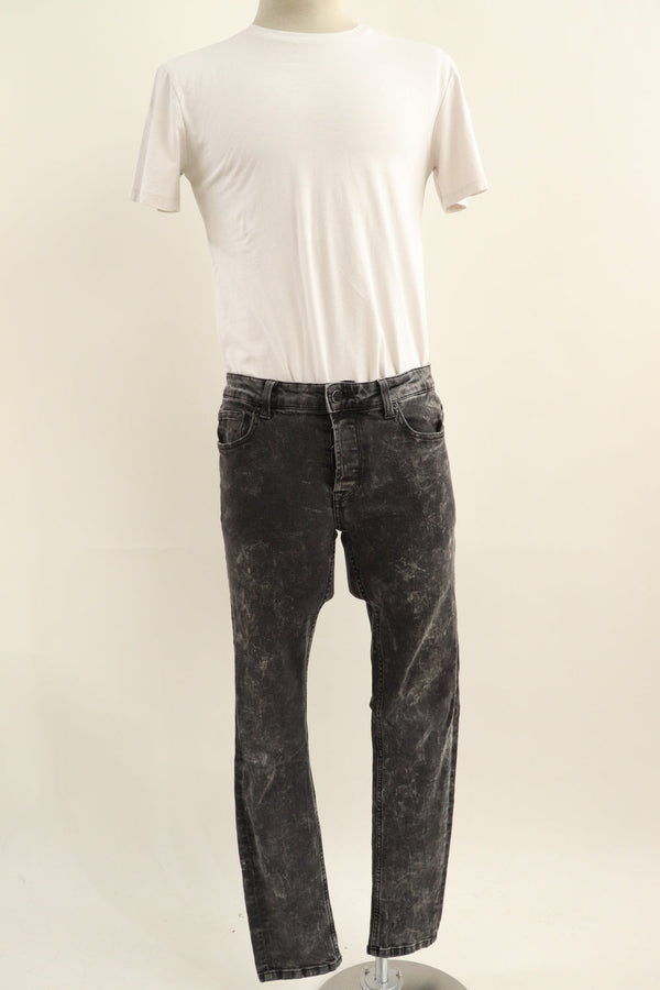 Jeans Skinny Gris