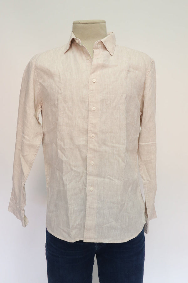 Camisa Lino Beige
