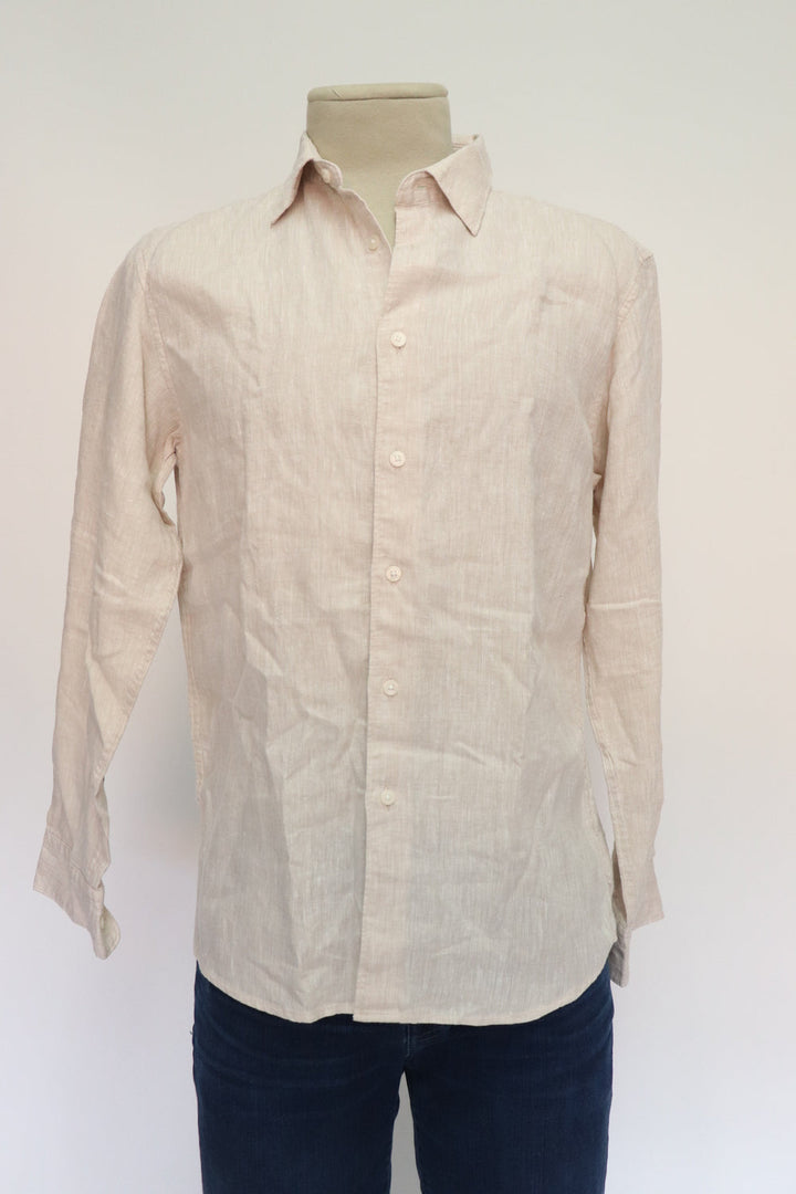 Camisa Lino Beige