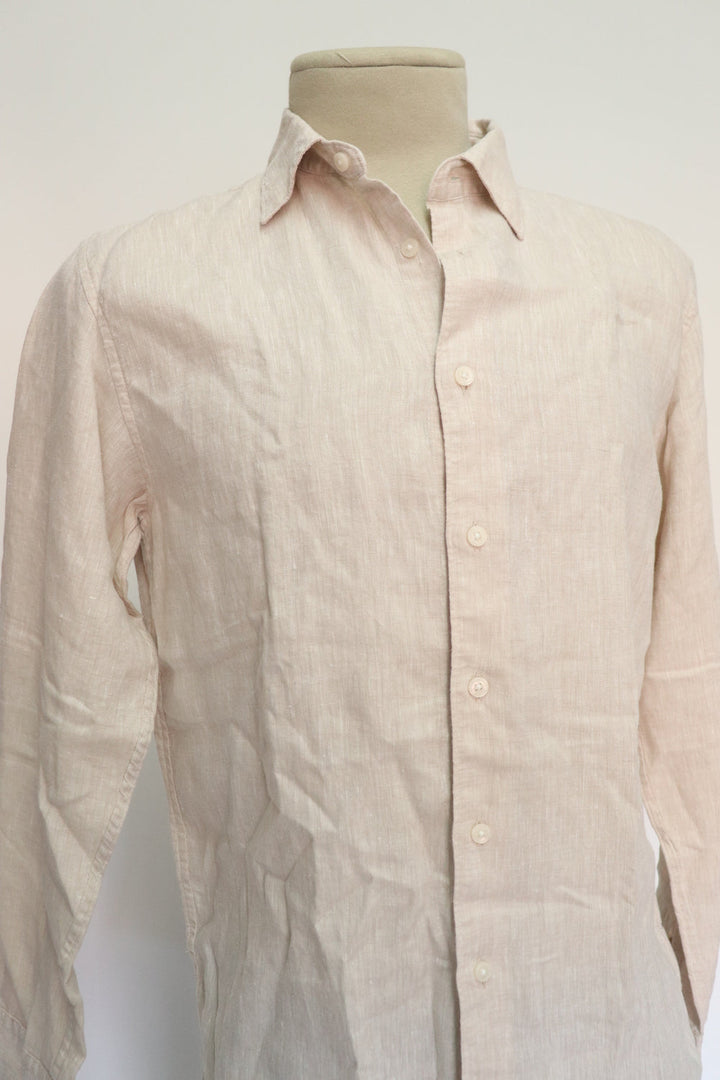 Camisa Lino Beige