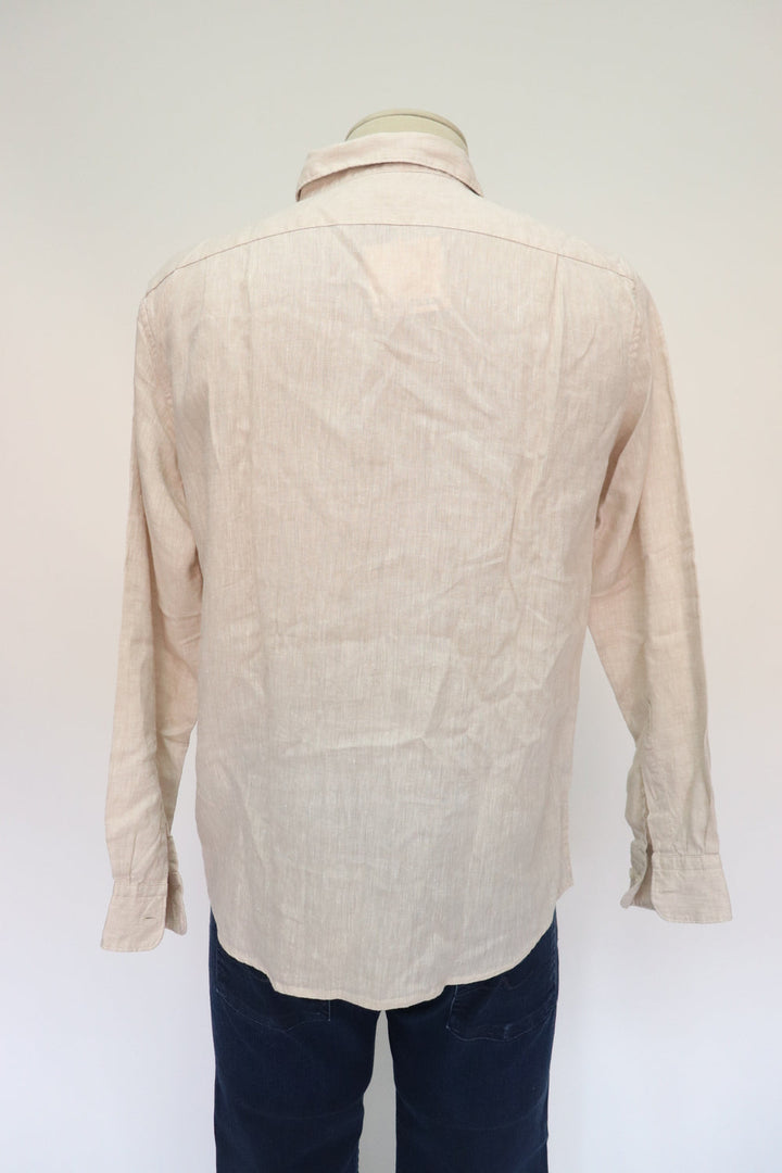 Camisa Lino Beige