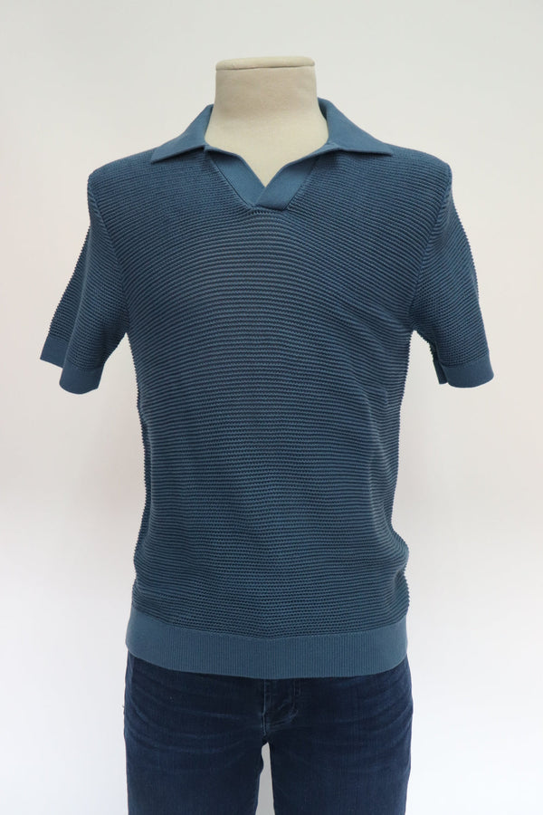 Camisa Tejida Azul