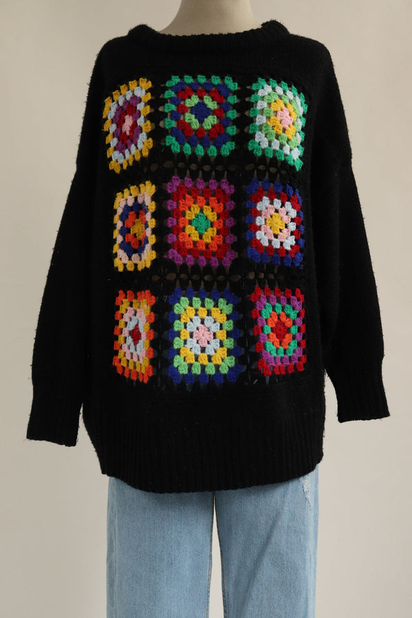 Buzo Crochet Multicolor