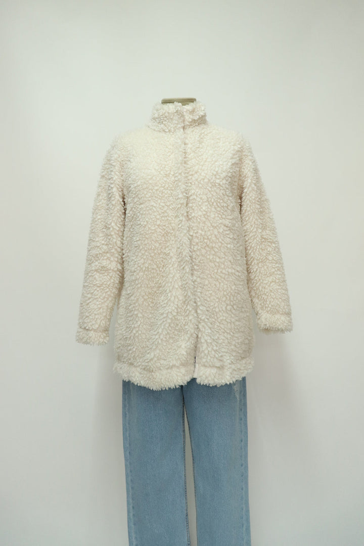 Chaqueta Teddy Blanca