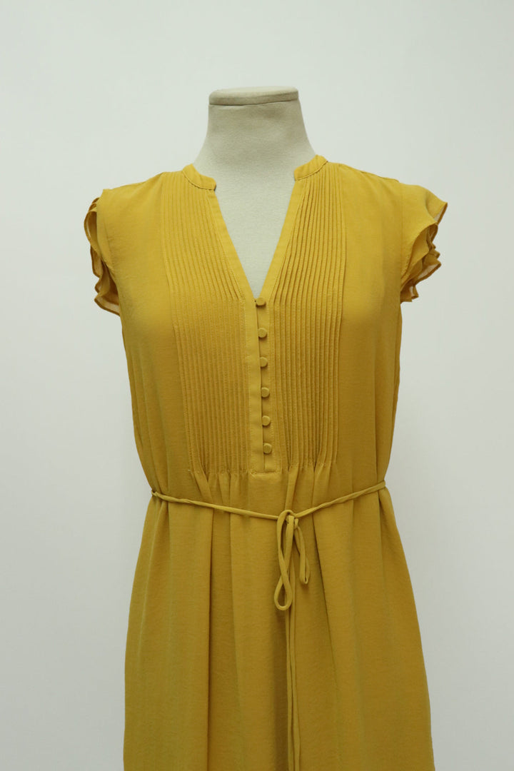 Vestido Amarillo Mostaza