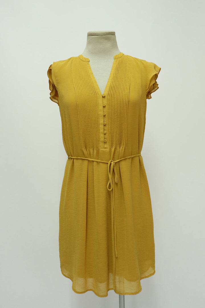 Vestido Amarillo Mostaza