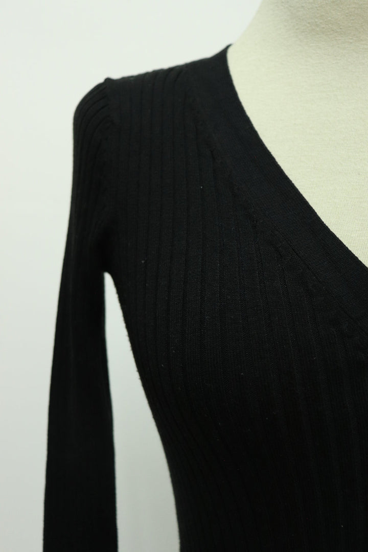 Cardigan Negro Botones