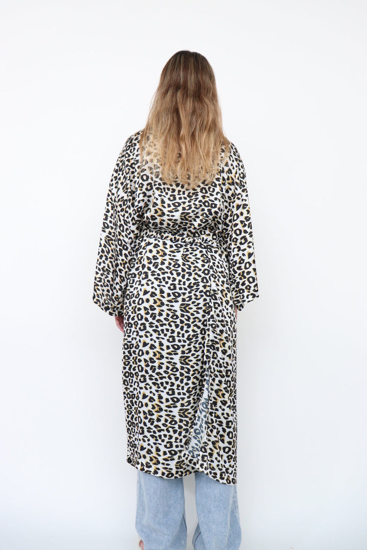 Kimono Largo Leopardo