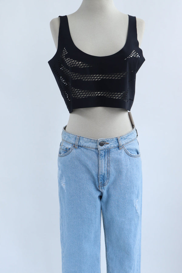 Crop Top Negro