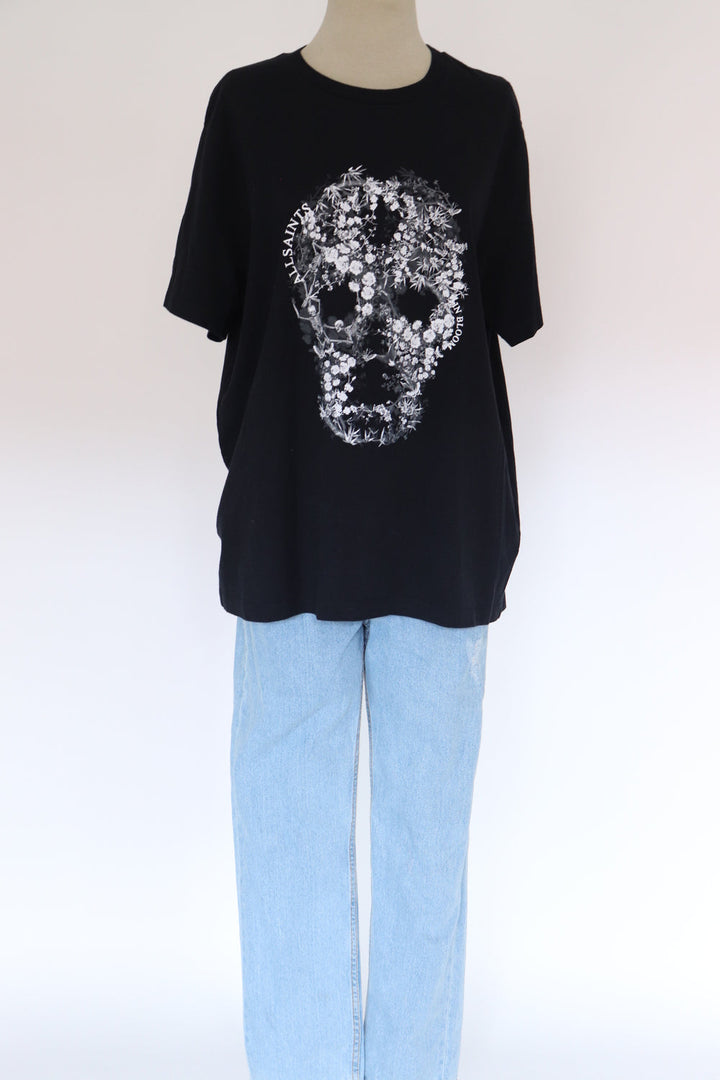 Camiseta Negra Calavera