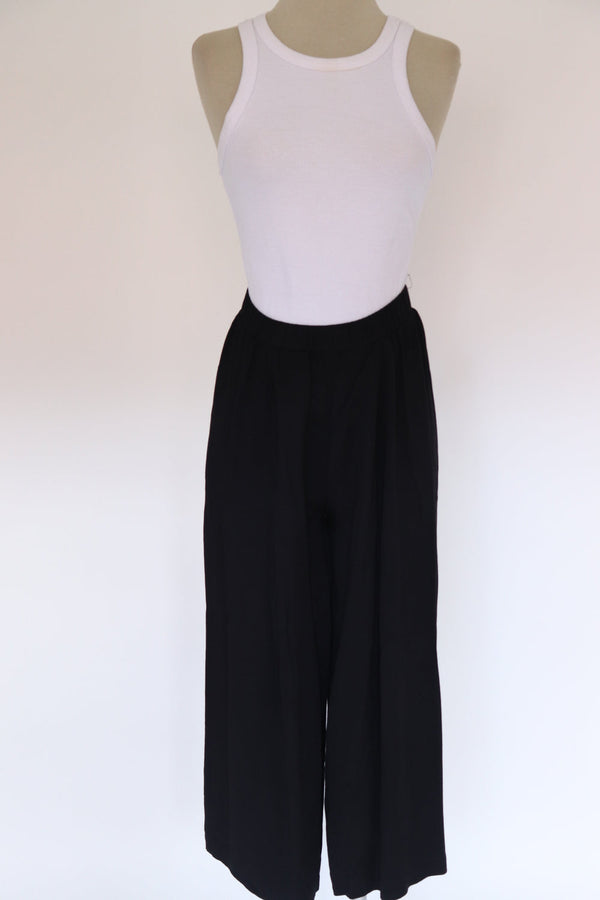 Pantalon Culotte Negro