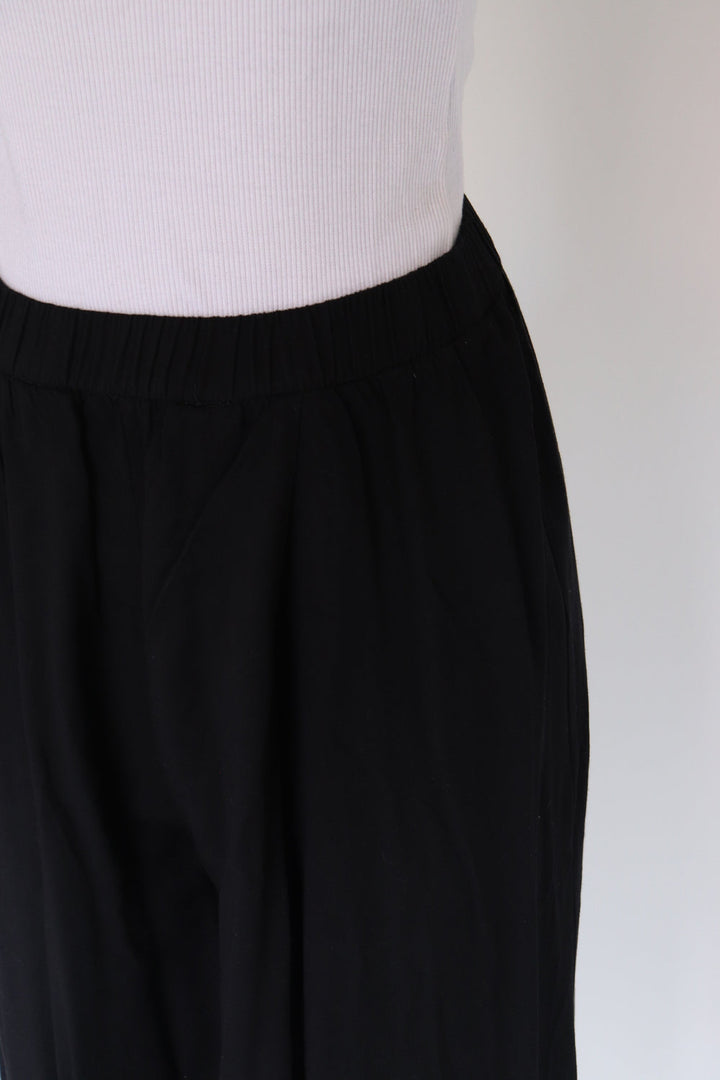 Pantalon Culotte Negro