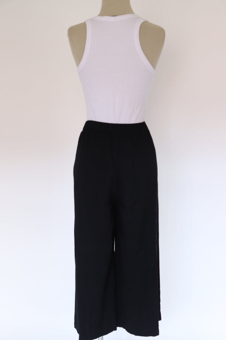 Pantalon Culotte Negro