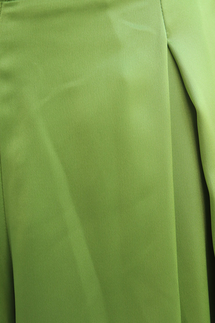 Pantalon Verde Satinado