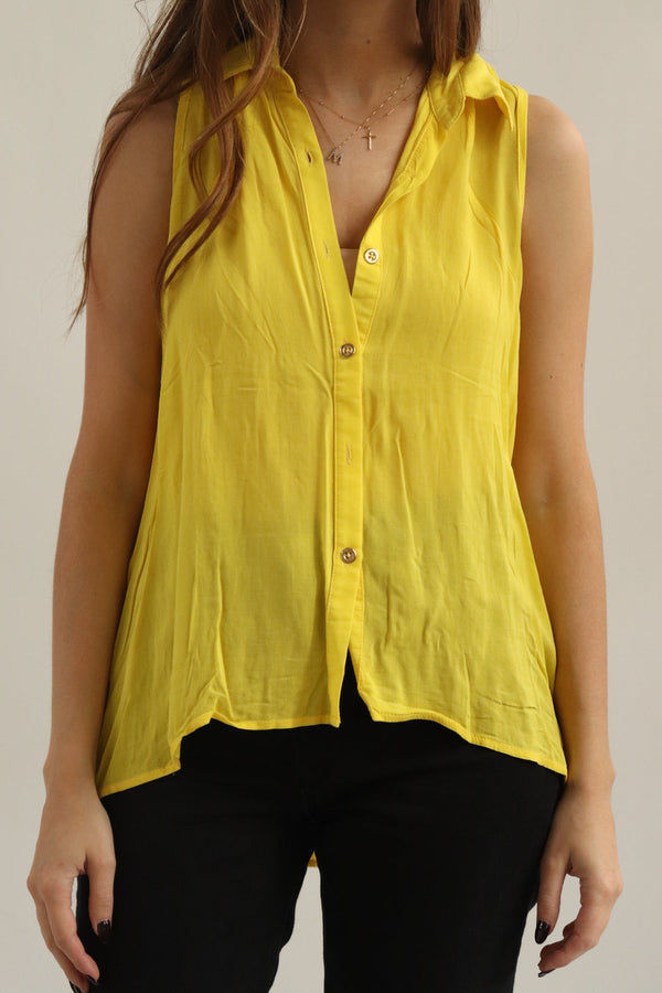 Top Amarillo Traslucido