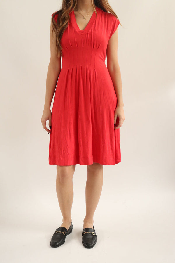 Vestido Rojo Midi