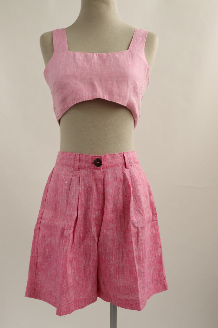 Short Rosado Alto