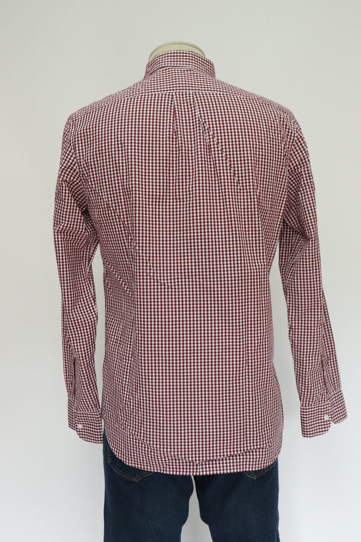 Camisa Cuadros Vinotinto