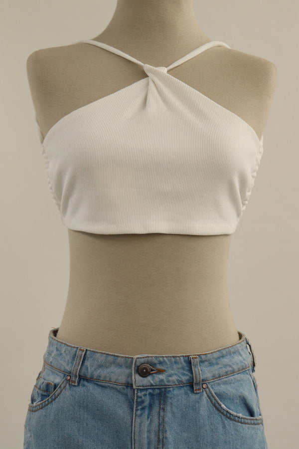 Crop Top Blanco