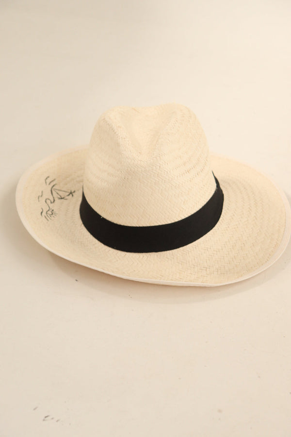 Sombrero Beige Lazo