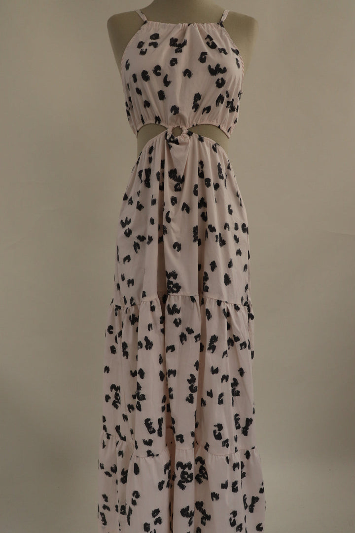 Vestido Cutout Animalprint