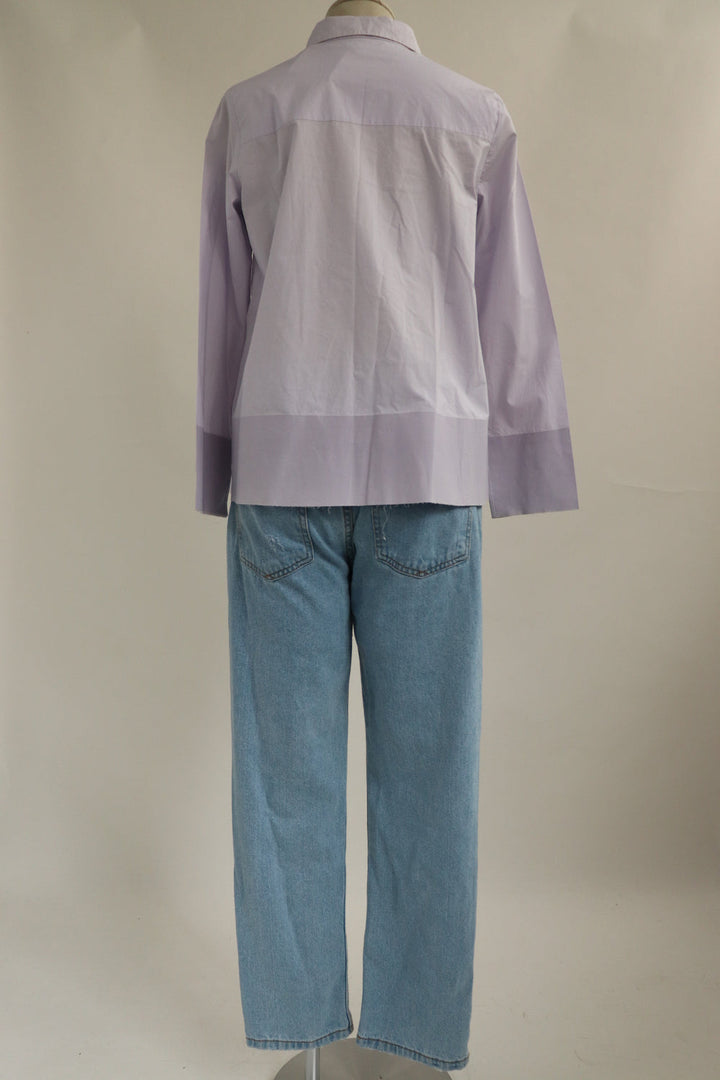 Camisa Detalle Lila
