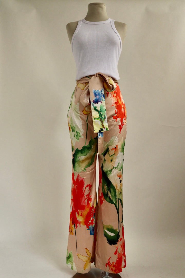 Pantalon Fluido Flores