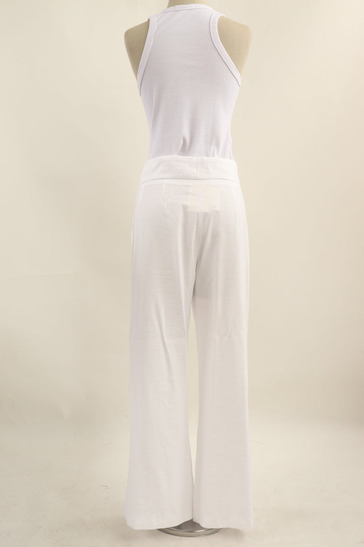 Pantalon Blanco Wide