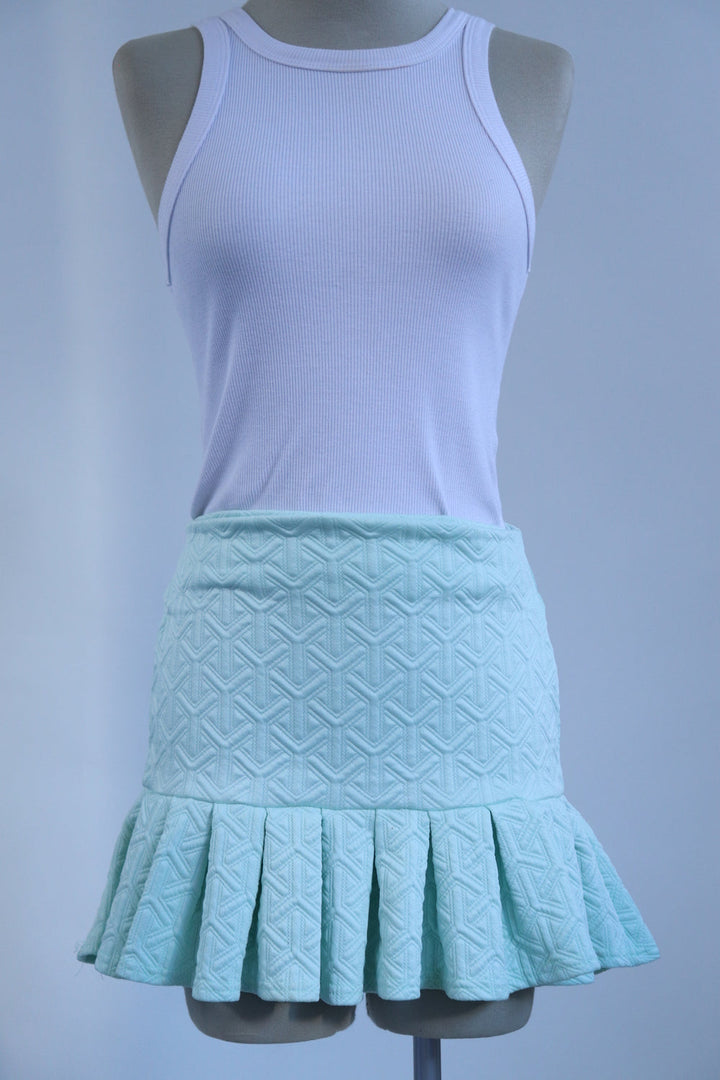 Falda Mini Azul