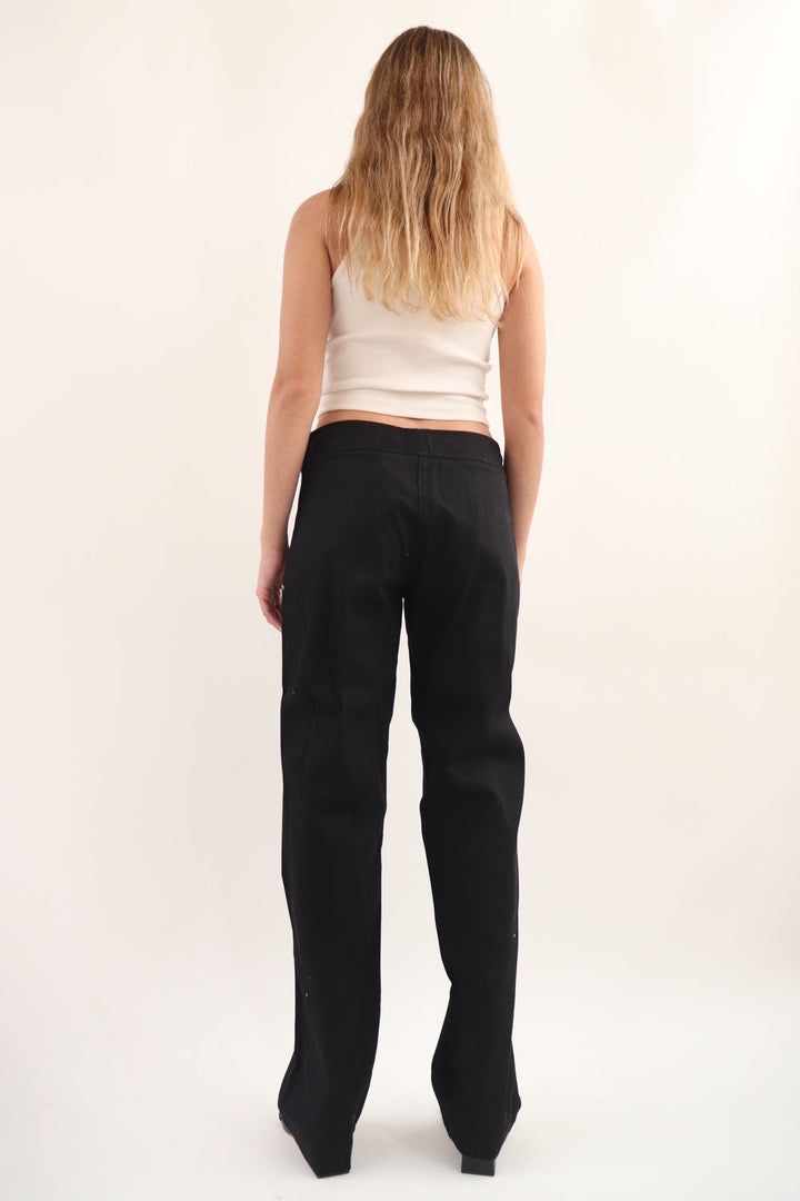 Pantalon Wide Negro