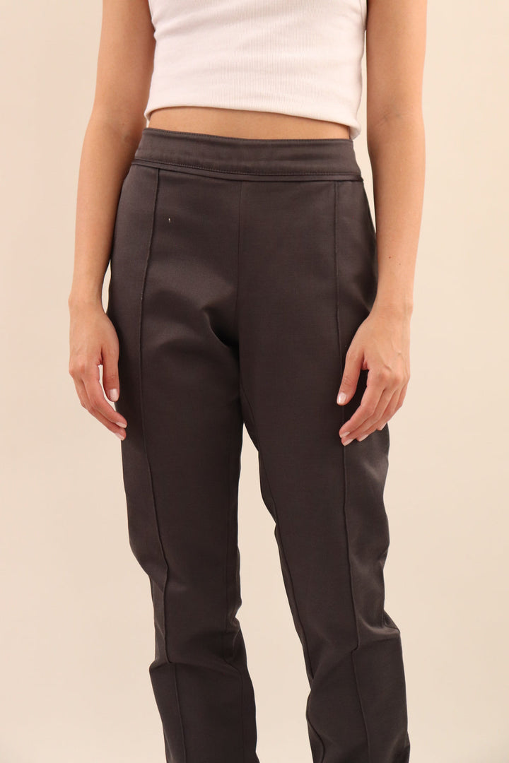 Pantalon Gris Ajustado